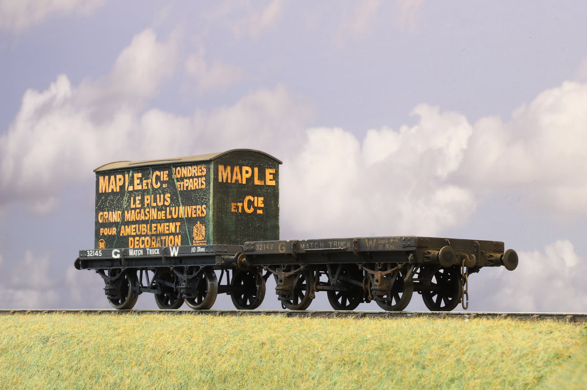 Finescale O Gauge (Kit-Built) Pair of GWR Match Trucks