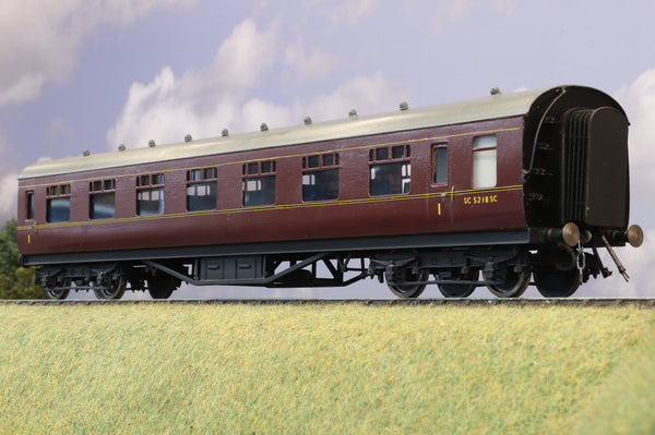 Train 2d Rake Finescale O Gauge (Kit-Built) Rake of Four LMS/BR Stanier Period III C ...