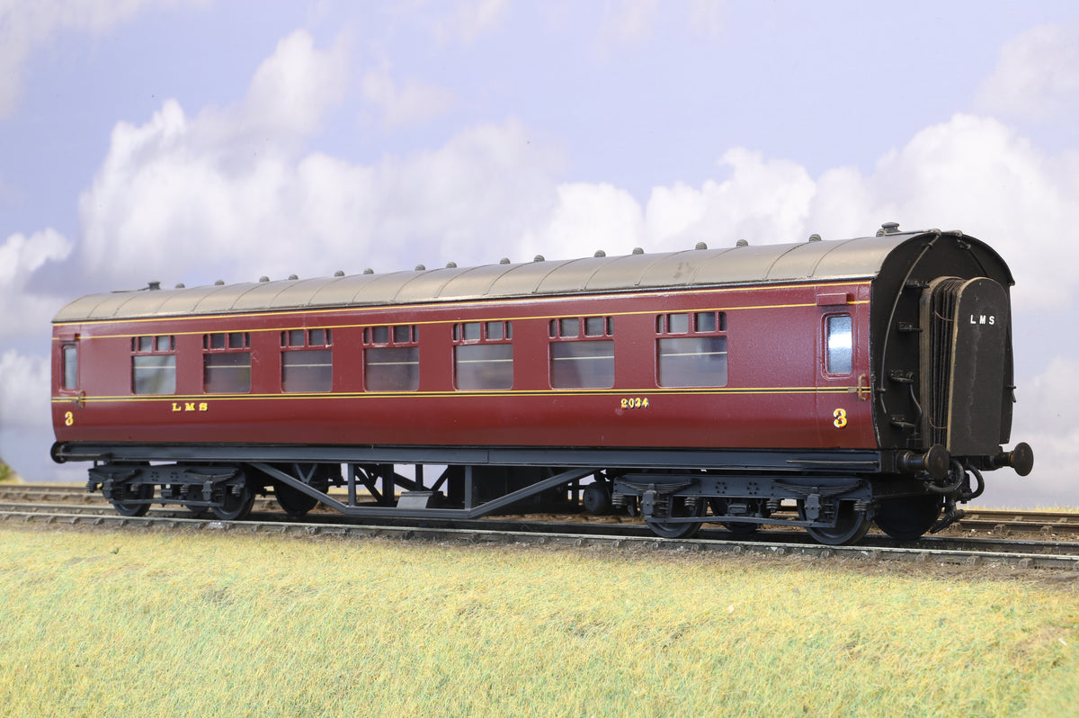 Finescale O Gauge (Kit-Built) Pair of LMS Period III Coaches
