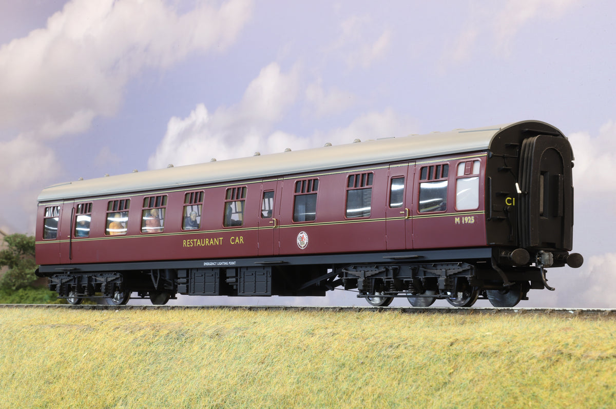 Darstaed Finescale O Gauge MK1 RU BR Lined Maroon No.M1925