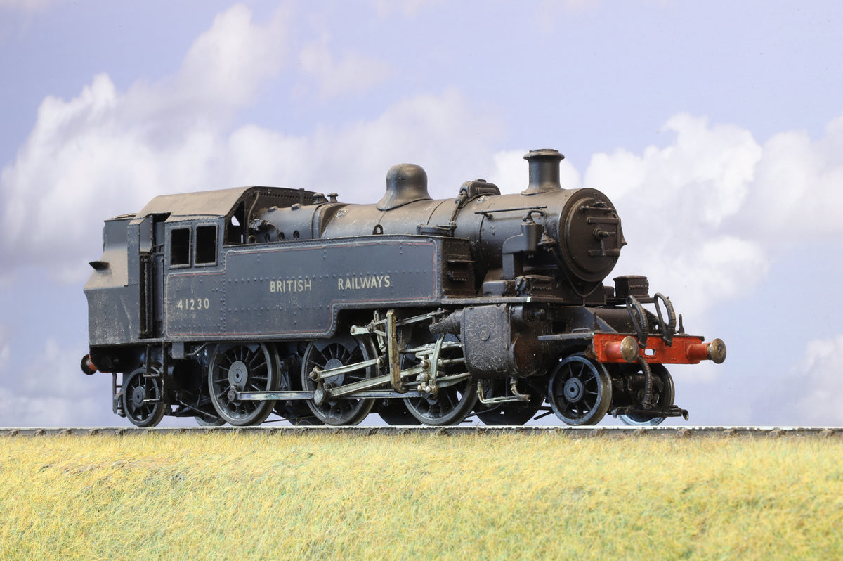 WORKSHOP Kit Built Finescale O Gauge Ivatt 2 Tank No.41230, BR Black