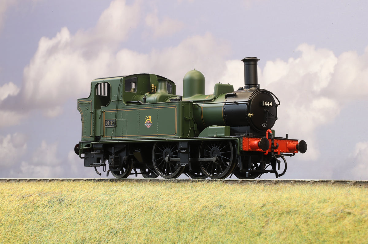 Dapol Finescale O Gauge Class 14xx No. 1444 BR Green (Early Crest)