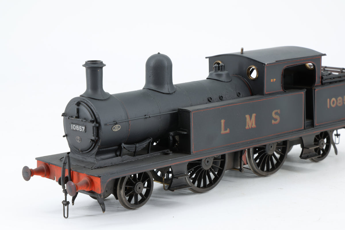 Finescale O Gauge (Kit-Built) ex-LYR Aspinall Class 5 No. 10857 LMS Lined Black Pro-Weathered