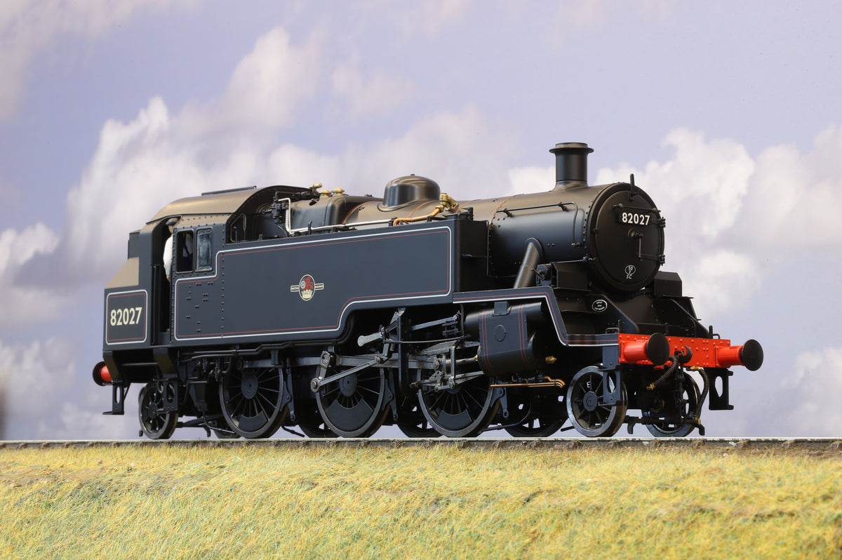 Lionheart Finescale O Gauge Class 3MT Tank No.82027 BR Lined Black Late Crest