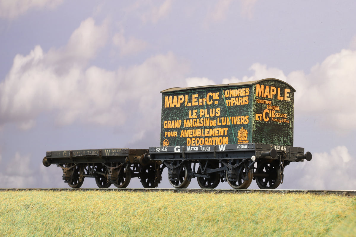 Finescale O Gauge (Kit-Built) Pair of GWR Match Trucks