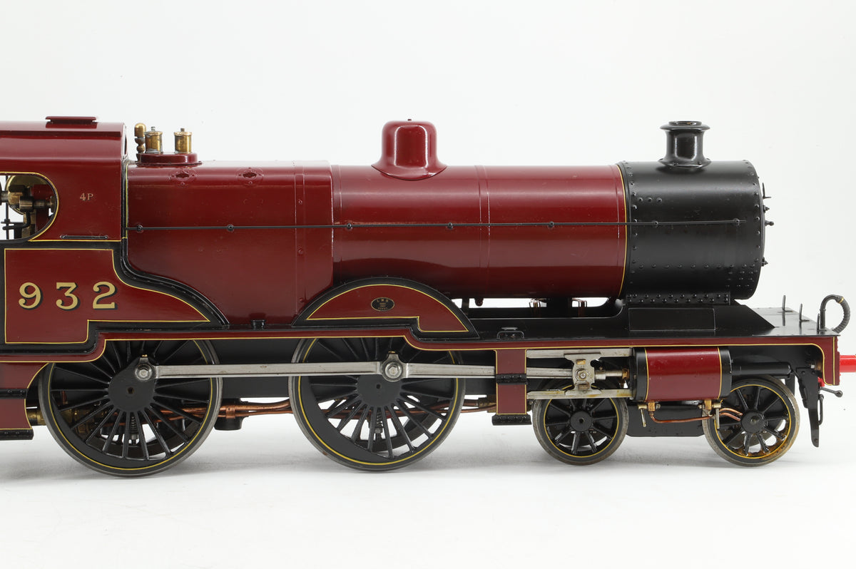 Gauge 1 Live Steam Midland Compound No. 925, LMS Lined Maroon