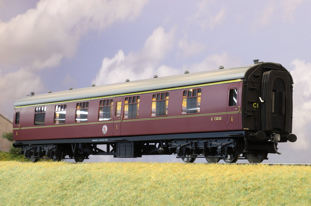 Darstaed Finescale O Gauge MK1 FK BR Lined Maroon No.E13030