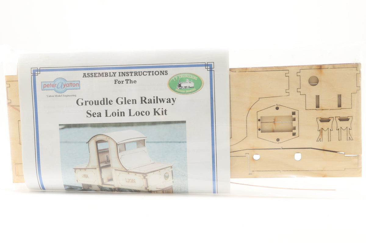 Peter Yatton/IP Engineering 16mm/SM32 Groudle Glen Railway 'Sea Lion' Kit.