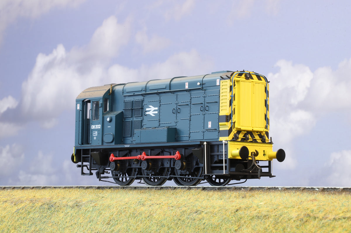 Dapol Finescale O Gauge Class 08 Shunter No. 08202 BR Blue DCC Sound