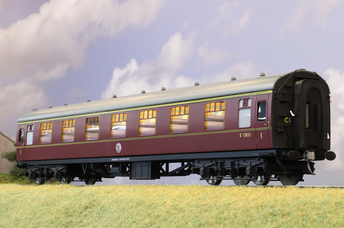 Darstaed Finescale O Gauge MK1 FK BR Lined Maroon No.E13031