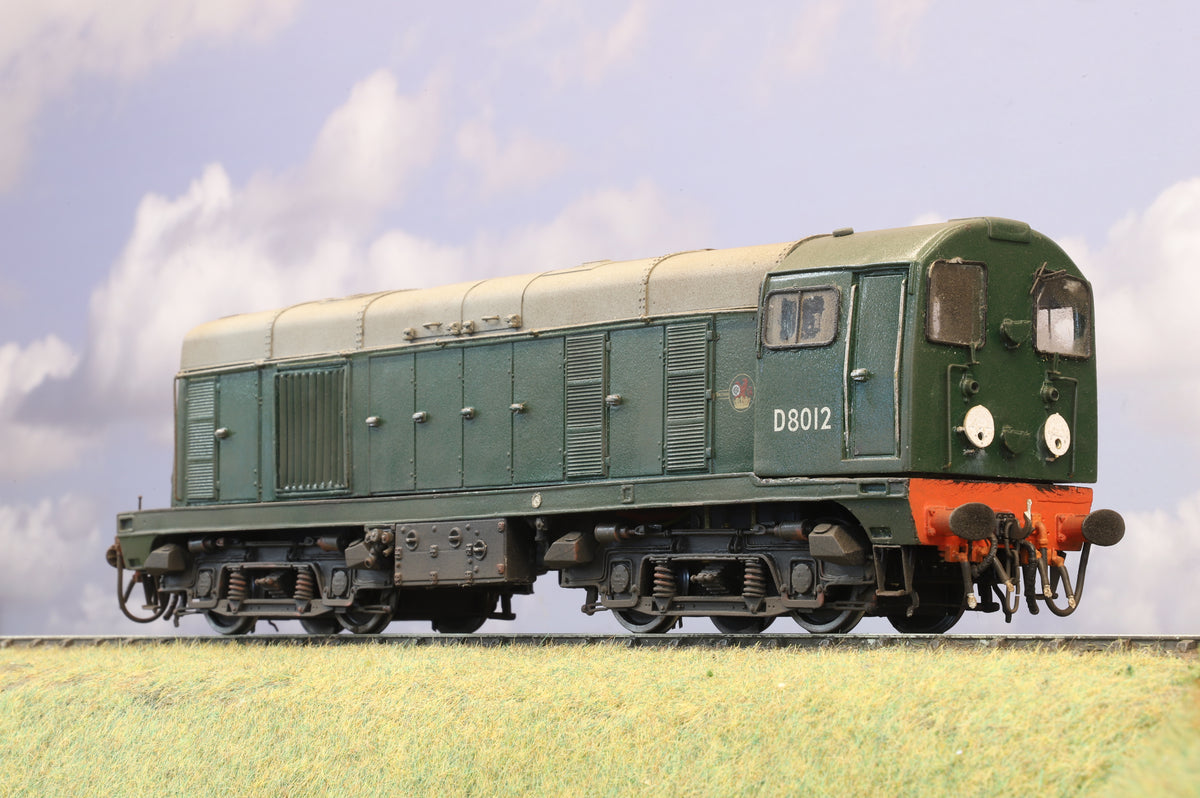 Kit-Built DJH Finescale O Gauge Class 20 No. D8012, BR Green, Weathered, DCC Sound