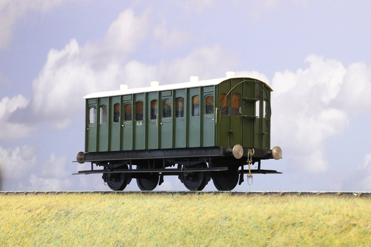 Finescale O Gauge (Kit-Built) Highland Railway Four-Wheel Saloon Coach