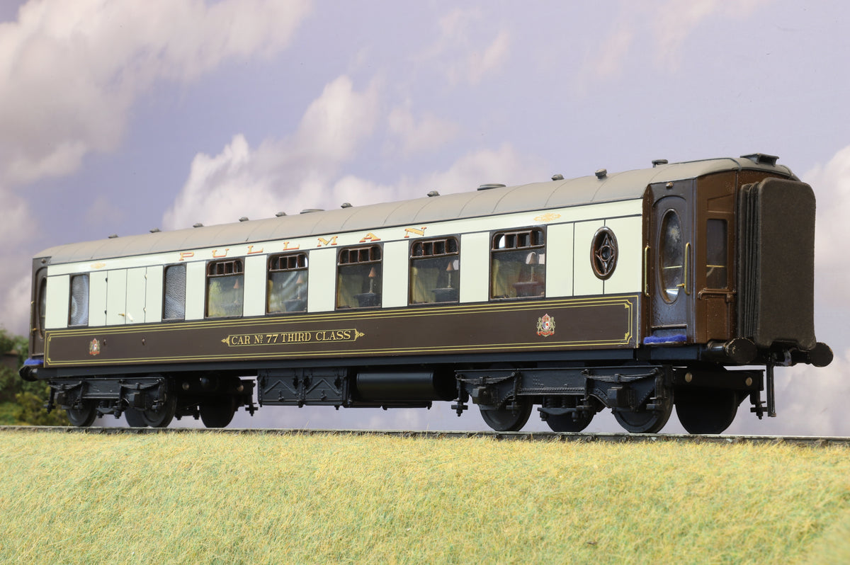 Kit-built Finescale O Gauge Pullman Brake Car No. 77
