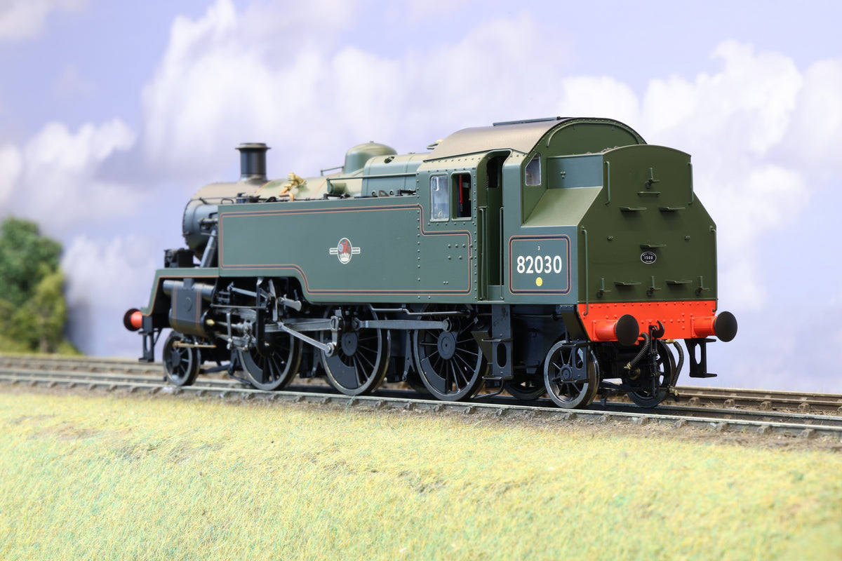 Lionheart Finescale O Gauge Class 3MT Tank No. 82030 BR Lined Green