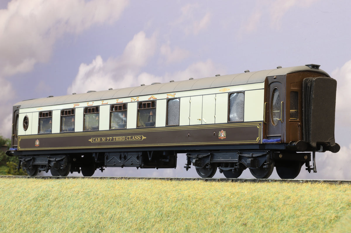 Kit-built Finescale O Gauge Pullman Brake Car No. 77