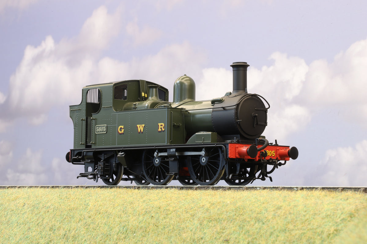 Masterpiece Models 'Lite' Finescale O Gauge Class 58xx No. 5805 GWR Green DCC Sound