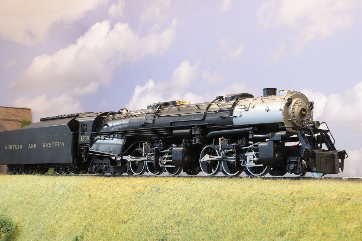 Williams Electric Trains Finescale O Gauge Norfolk &amp; Western &#39;A&#39; Class 2-6-6-4 No. 1218