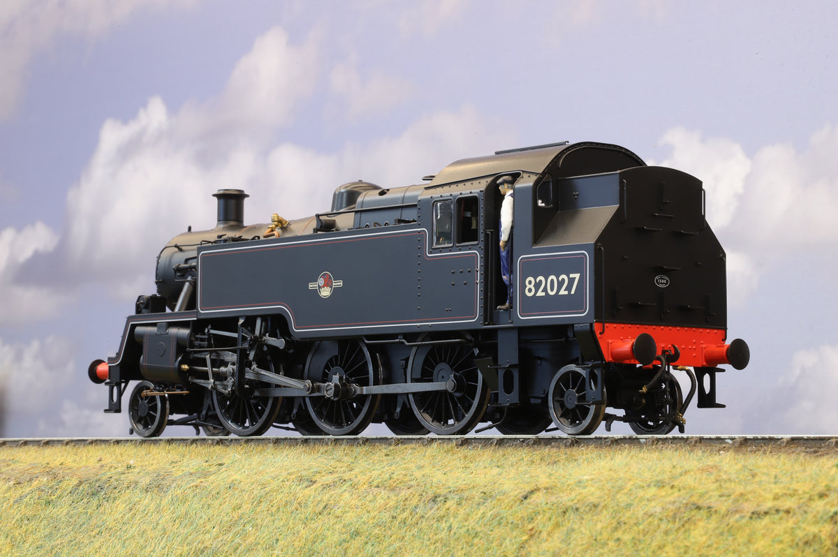 Lionheart Finescale O Gauge Class 3MT Tank No.82027 BR Lined Black Late Crest