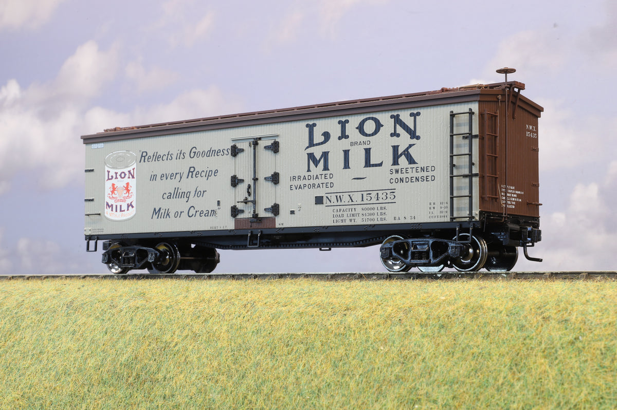 Atlas American O Gauge Rake of Four Box Cars