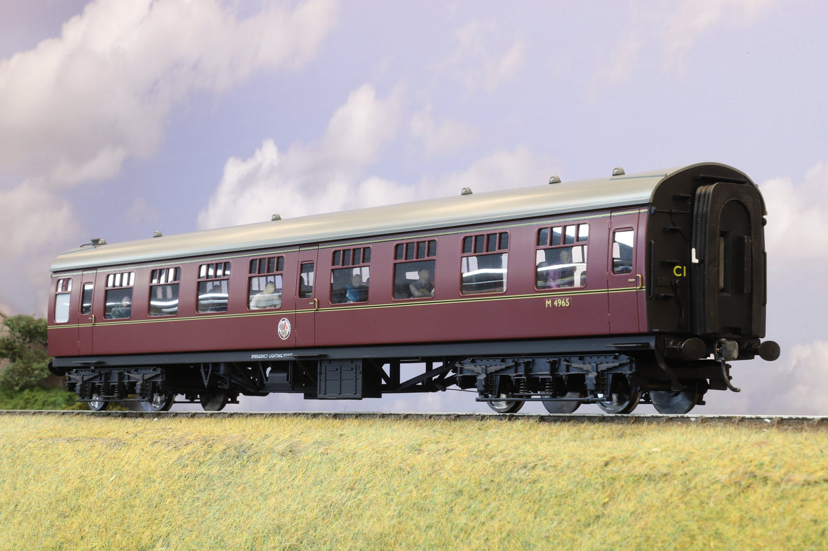 Darstaed Finescale O Gauge MK1 TSO BR Lined Maroon No.M4965