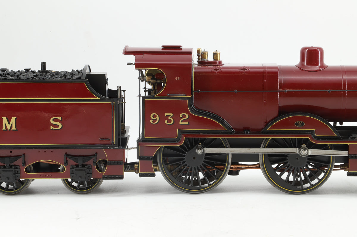 Gauge 1 Live Steam Midland Compound No. 925, LMS Lined Maroon