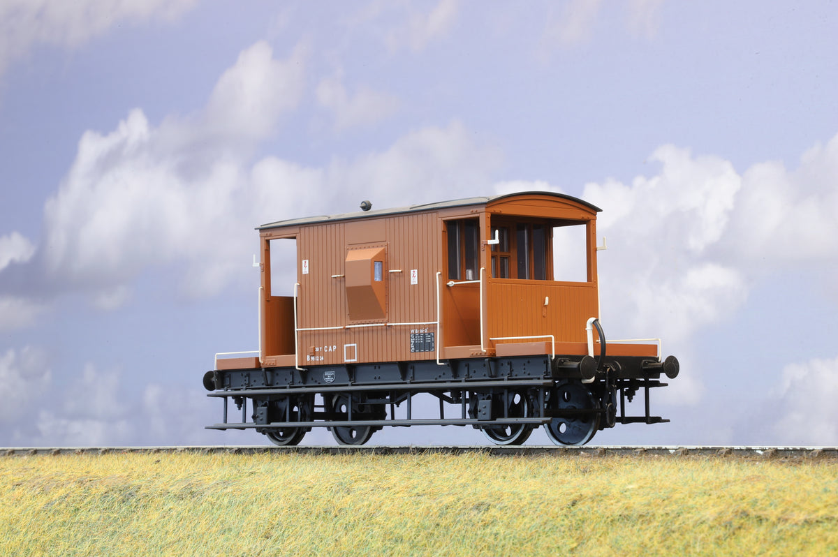 Dapol Finescale O Gauge BR 20T Brake Van BR Bauxite