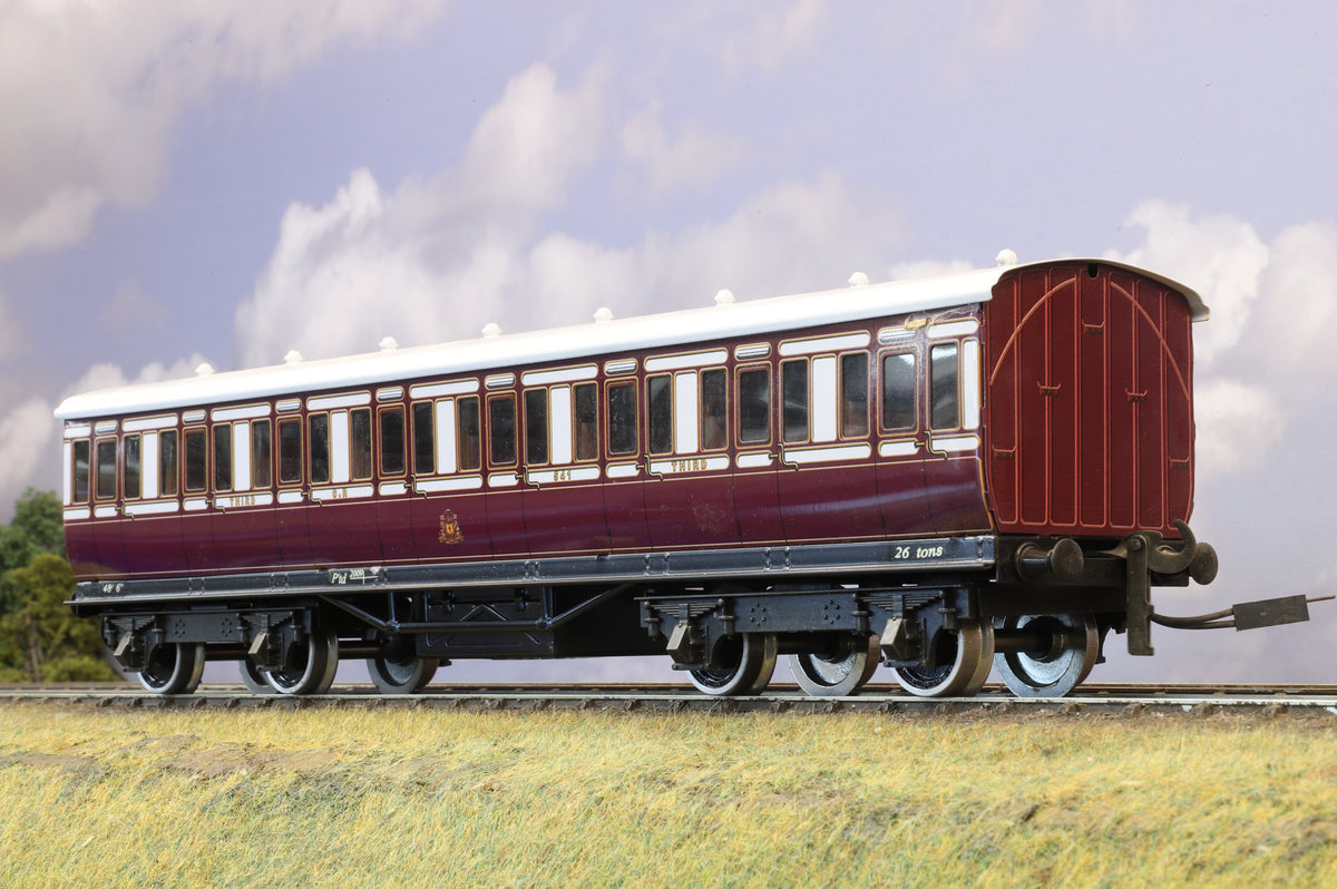 Darstaed Coarse Scale O Gauge CR Non-Corridor Third Coach (No Pick-Ups)