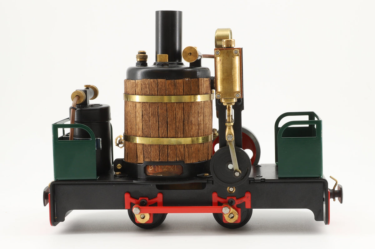 Mamod 16mm (32mm Gauge) Live Steam Brunel Vertical Boiler Locomotive