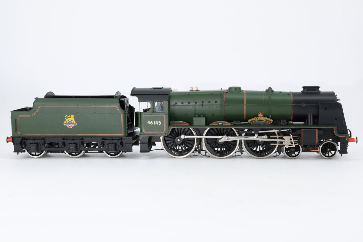 Sancheng/Finescale Brass Finescale O Gauge ex-LMS Rebuilt Royal Scot No.46145 BR Green Early Crests