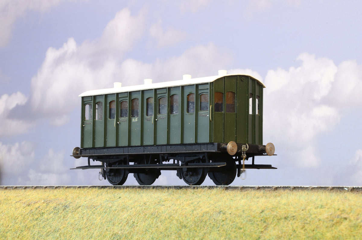Finescale O Gauge (Kit-Built) Highland Railway Four-Wheel Saloon Coach