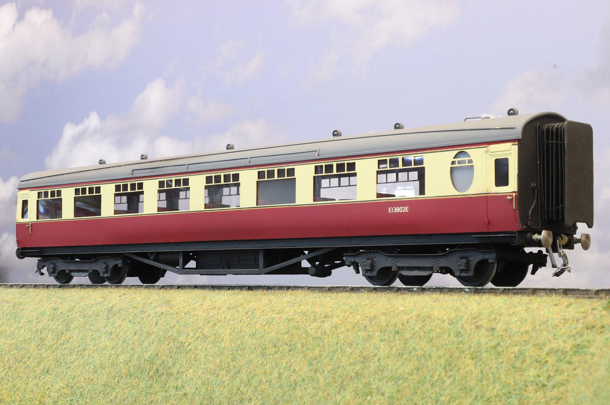 Finescale O Gauge (CRT-Built) BR Thompson Open Third No. E13802E (Brass Construction)