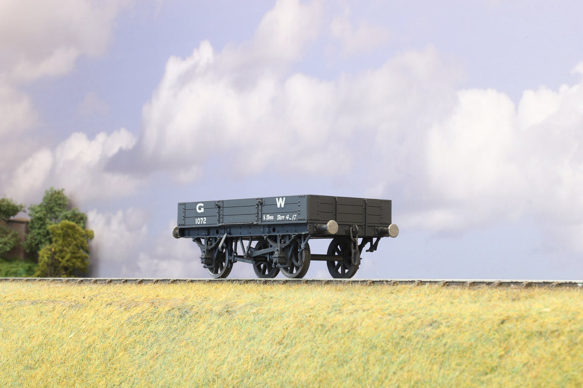 Slater&#39;s/ Cooper Craft Finescale O Gauge (Kit-Built) GW Rake Of 4 Wagons &amp; GW Brake Van