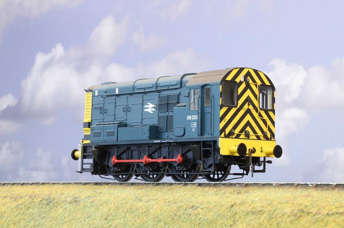 Dapol Finescale O Gauge Class 08 Shunter No. 08202 BR Blue DCC Sound