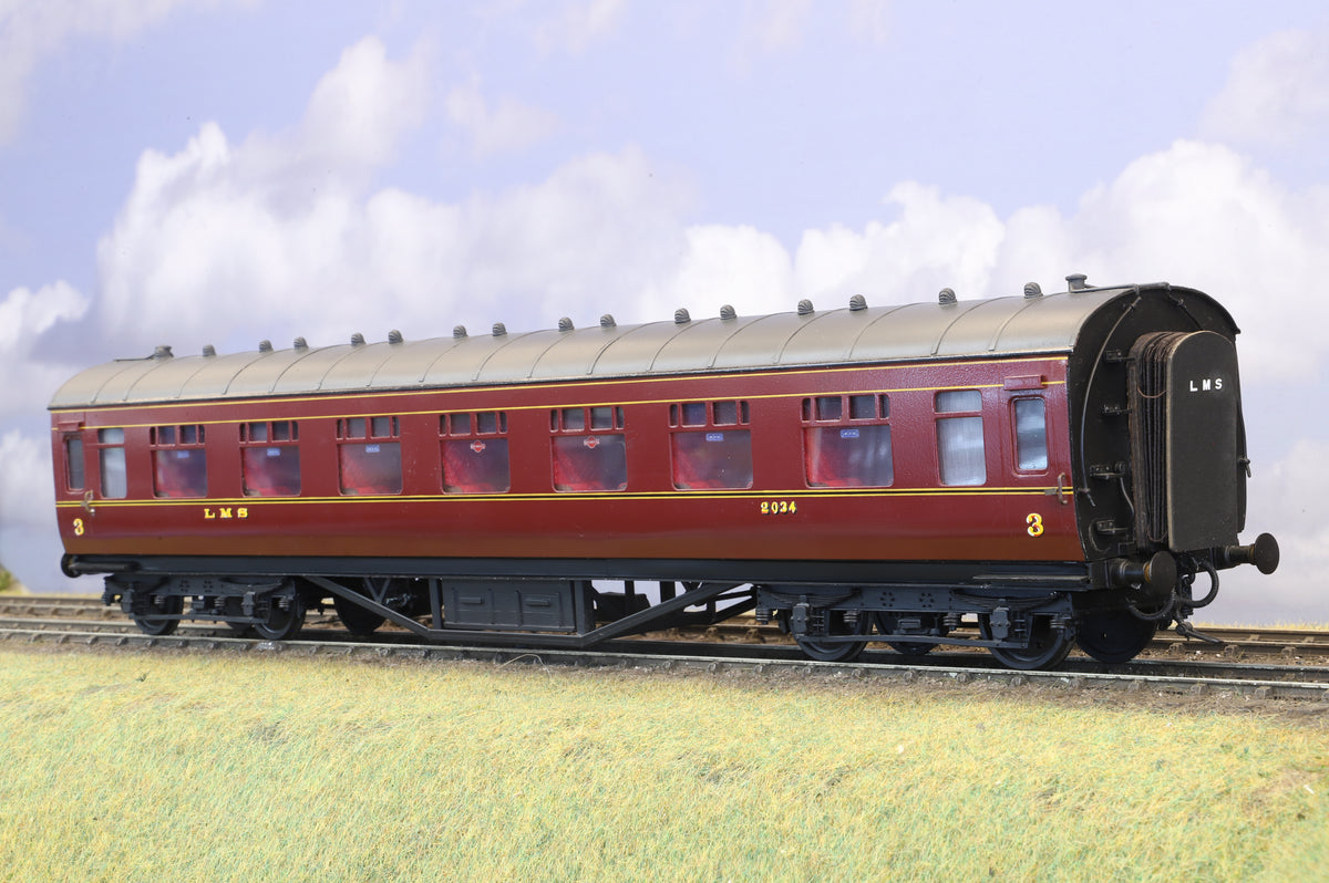 Finescale O Gauge (Kit-Built) Pair of LMS Period III Coaches