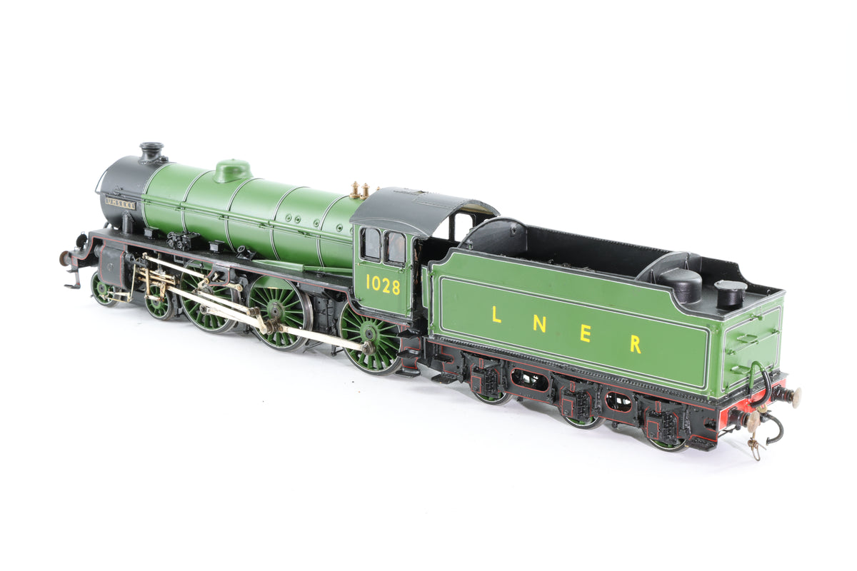 Finescale O Gauge (Kit-Built) LNER Class B1 No. 1028 Lined LNER Green DCC Sound