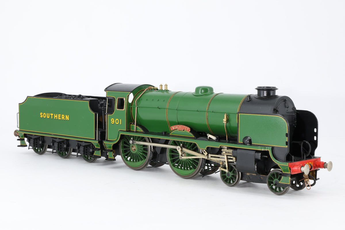 Finescale O Gauge (Kit/Scratch-Built) SR Schools No. 901 'Winchester' SR Malachite Green