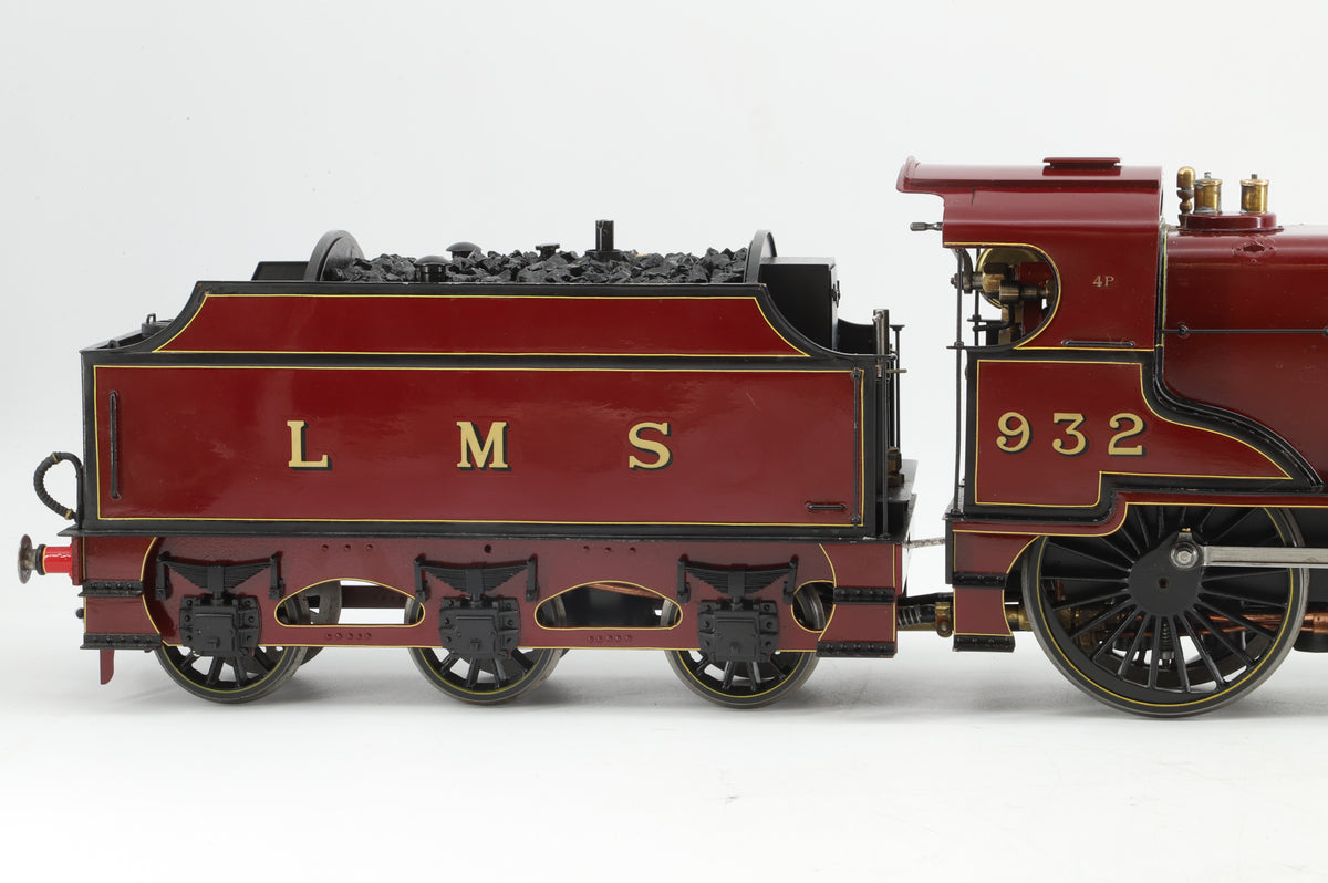 Gauge 1 Live Steam Midland Compound No. 925, LMS Lined Maroon