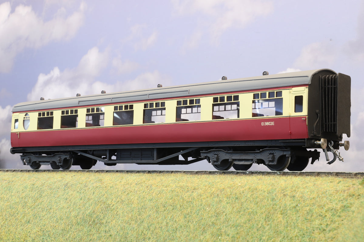 Finescale O Gauge (CRT-Built) BR Thompson Open Third No. E13802E (Brass Construction)