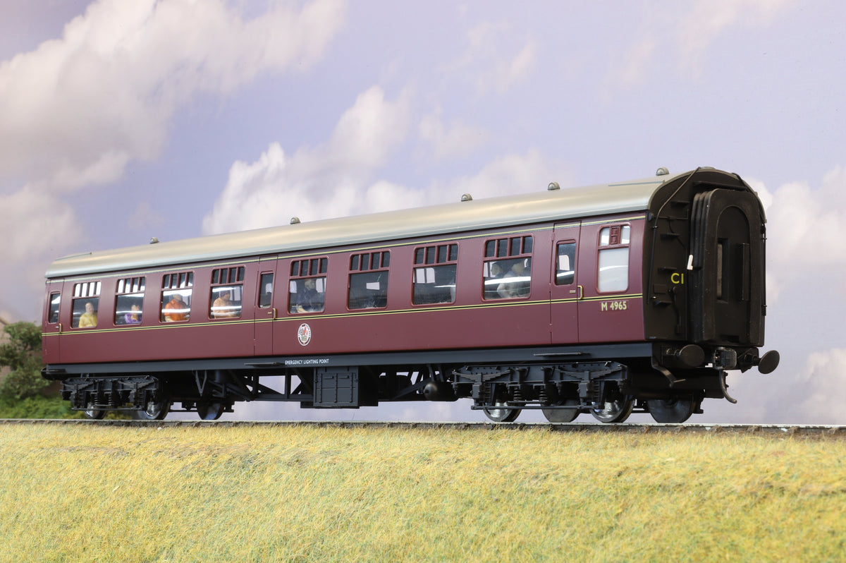 Darstaed Finescale O Gauge MK1 TSO BR Lined Maroon No.M4965