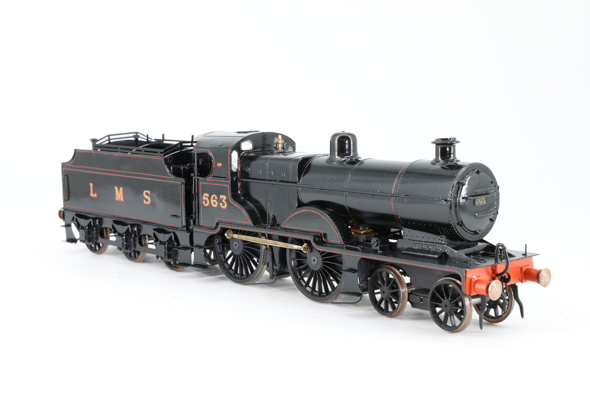 Finescale O Gauge (Kit-Built) LMS Fowler Class 2P No. 563 LMS Lined Black