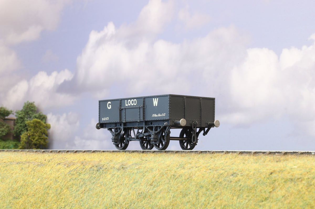 Slater&#39;s/ Cooper Craft Finescale O Gauge (Kit-Built) GW Rake Of 4 Wagons &amp; GW Brake Van