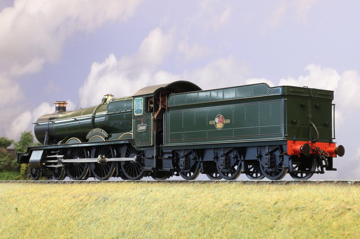 Masterpiece Models Finescale O Gauge Collett &#39;Hall&#39; Class No. 5960 BR Green (Late Crest) DCC Sound