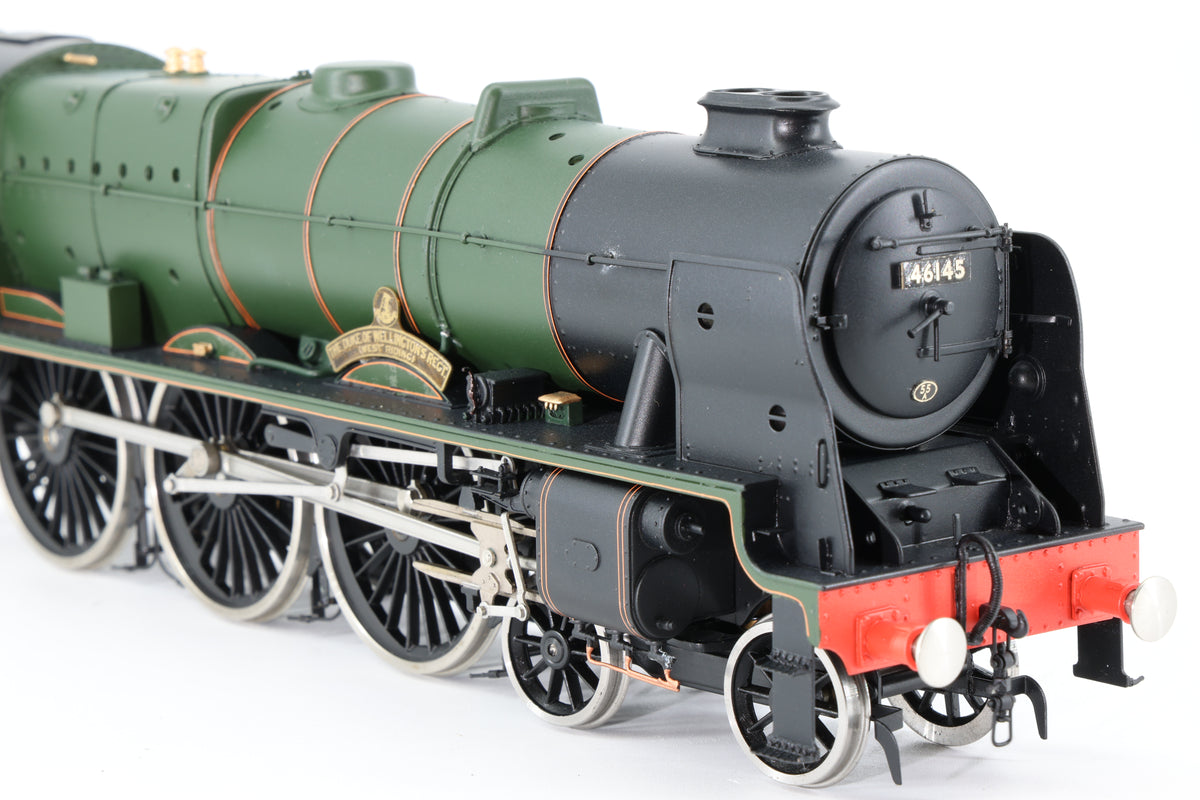 Sancheng/Finescale Brass Finescale O Gauge ex-LMS Rebuilt Royal Scot No.46145 BR Green Early Crests