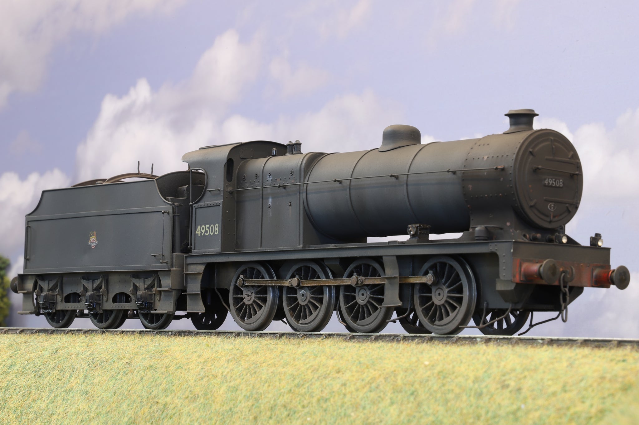 Kit-built Finescale O Gauge ex-LMS 7F No.49508, Pro Weathered - Ellis ...