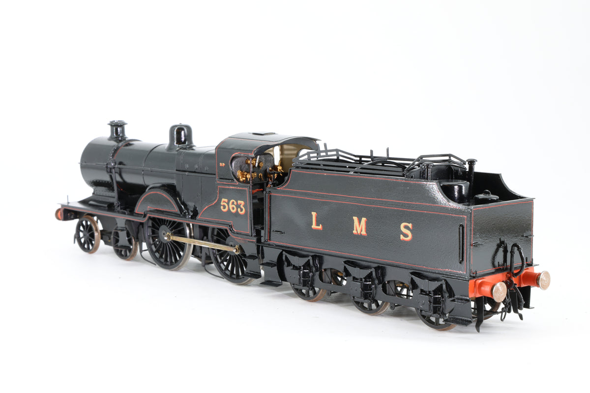 Finescale O Gauge (Kit-Built) LMS Fowler Class 2P No. 563 LMS Lined Black