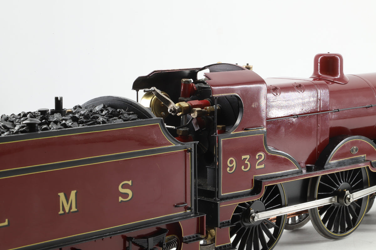 Gauge 1 Live Steam Midland Compound No. 925, LMS Lined Maroon