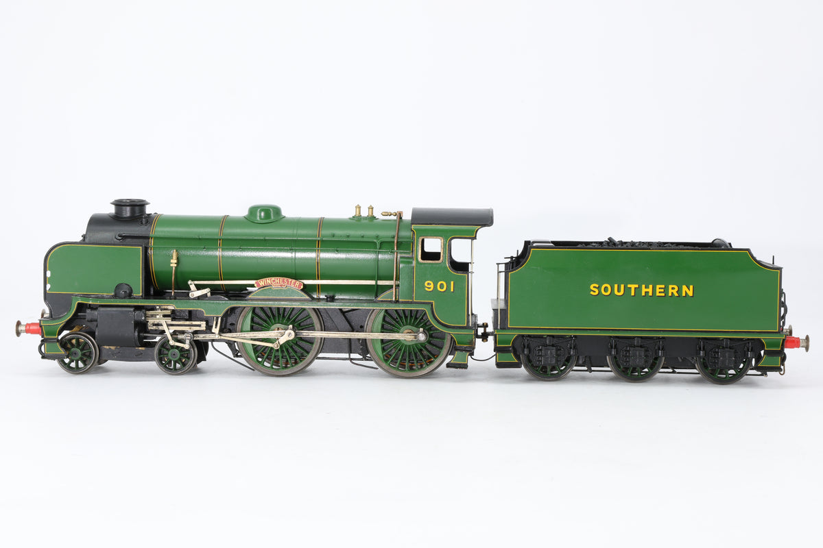 Finescale O Gauge (Kit/Scratch-Built) SR Schools No. 901 'Winchester' SR Malachite Green