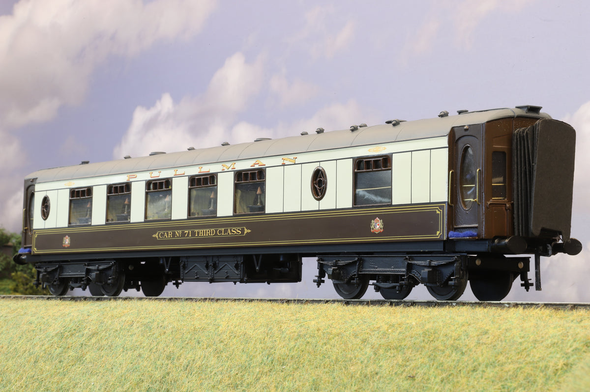 Kit-built Finescale O Gauge Pullman Parlour Kitchen 3rd No. 71