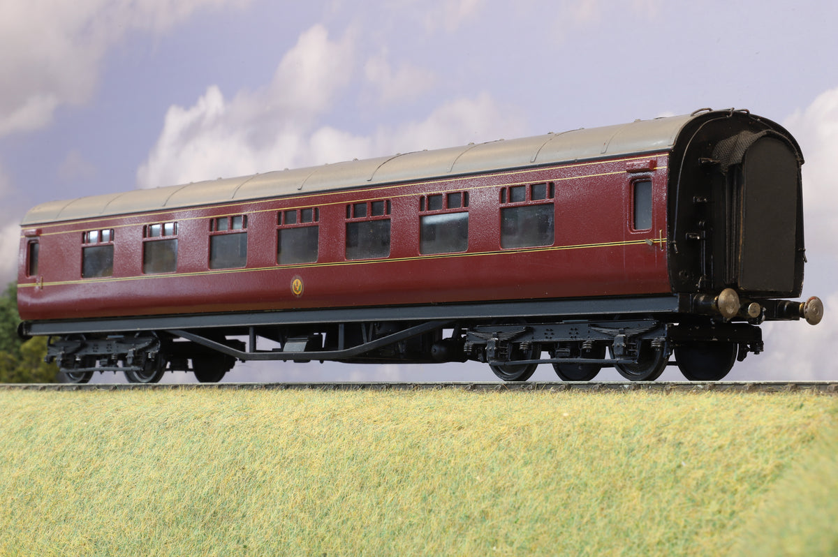 Finescale O Gauge (Kit-Built) Rake of Four LMS/BR Stanier Period III Coaches