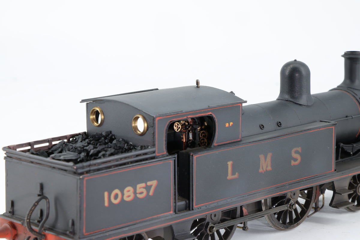 Finescale O Gauge (Kit-Built) ex-LYR Aspinall Class 5 No. 10857 LMS Lined Black Pro-Weathered
